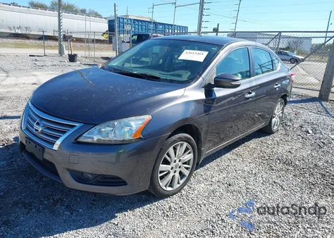 2014 Nissan Sentra Sl z USA, uszkodzony, nr VIN 3N1AB7AP6EY307787